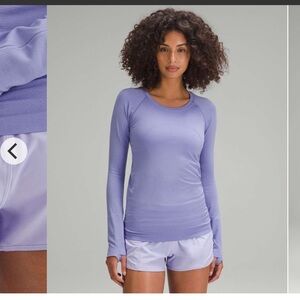 Lululemon Swiftly Tech Long-Sleeve Shirt 2.0
Dark Lavender / Dark Lavender